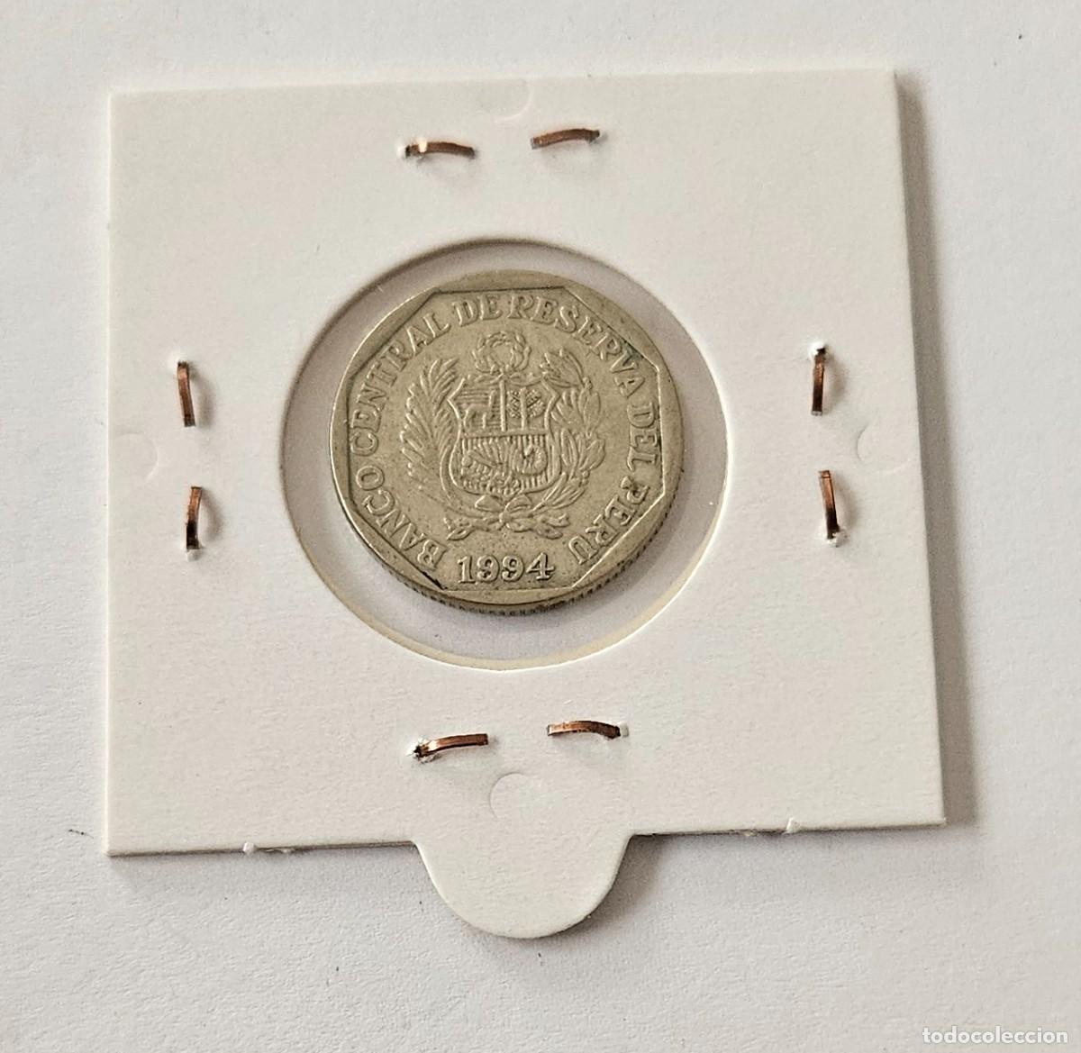 Monedas antiguas de Am&eacute;rica: MONEDA DE PERU 1994 &rdquo;50 CENTIMOS&rdquo; - Foto 2