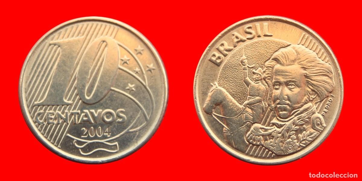 Monedas antiguas de Am&eacute;rica: 10 CENTAVOS 2004 BRASIL-108388 - Foto 1