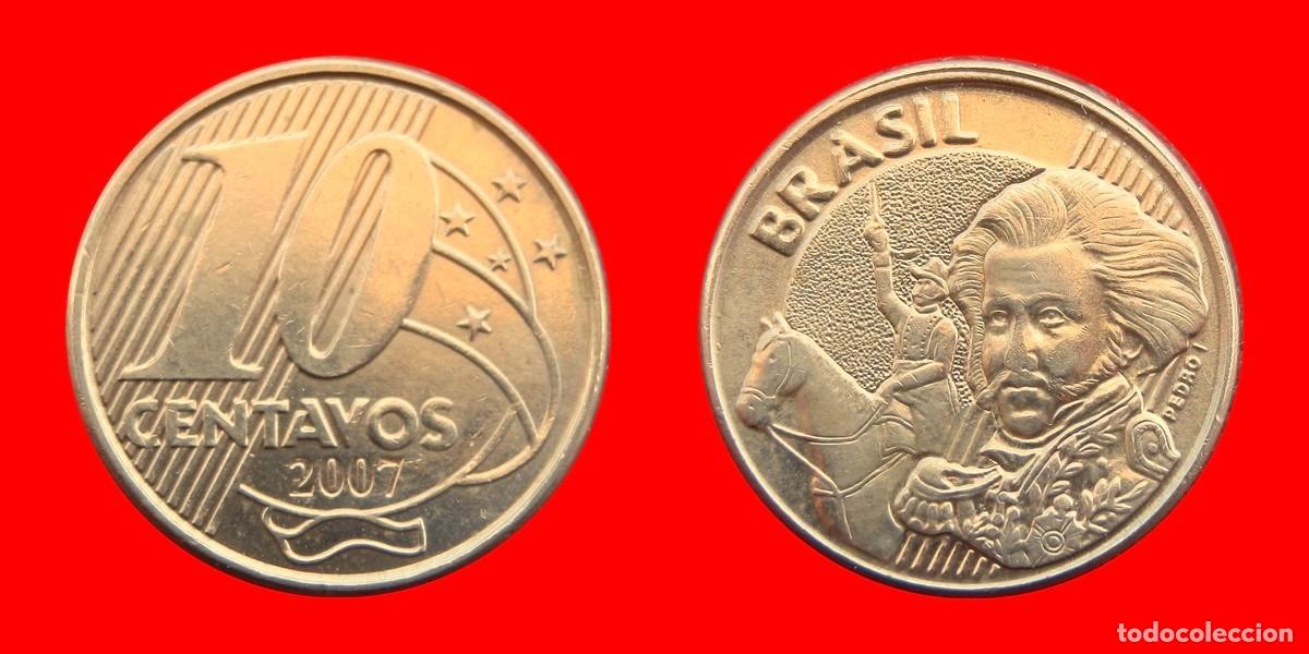 Monedas antiguas de Am&eacute;rica: 10 CENTAVOS 2007 BRASIL-108390 - Foto 1