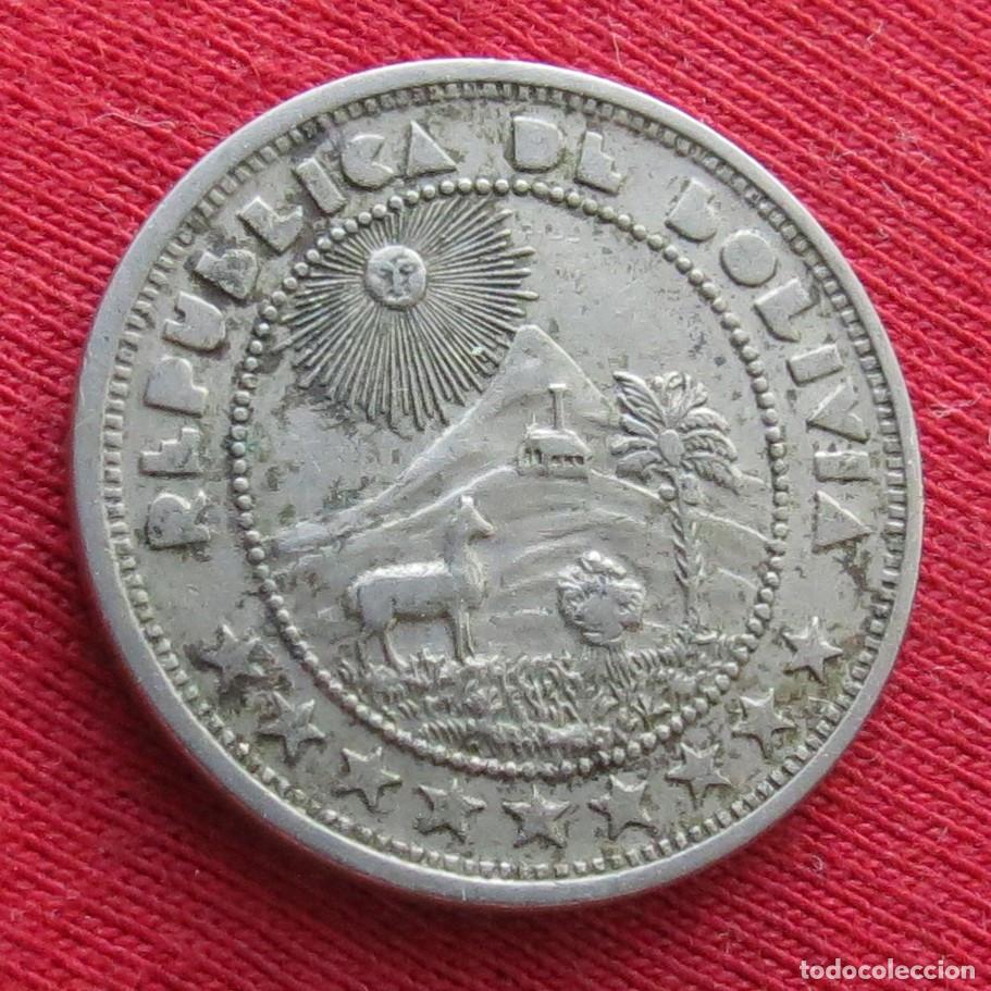 Monedas antiguas de Am&eacute;rica: Bolivia 10 centavos 1937 - Foto 2