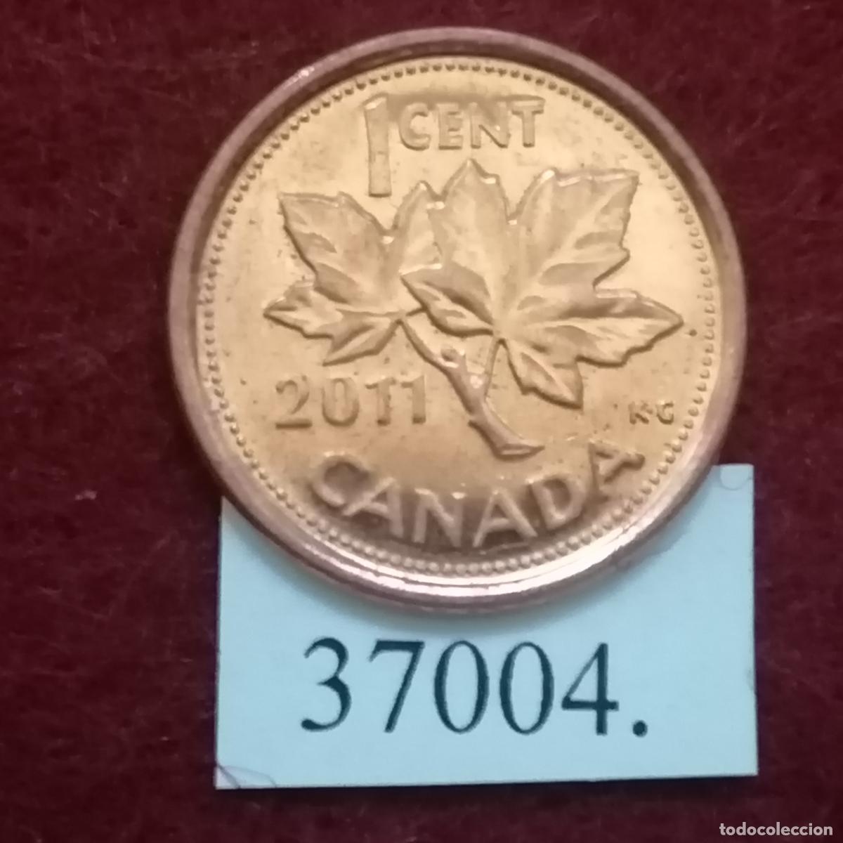 Monedas antiguas de Am&eacute;rica: Canad&aacute; 1 centimo 2011 - Foto 2