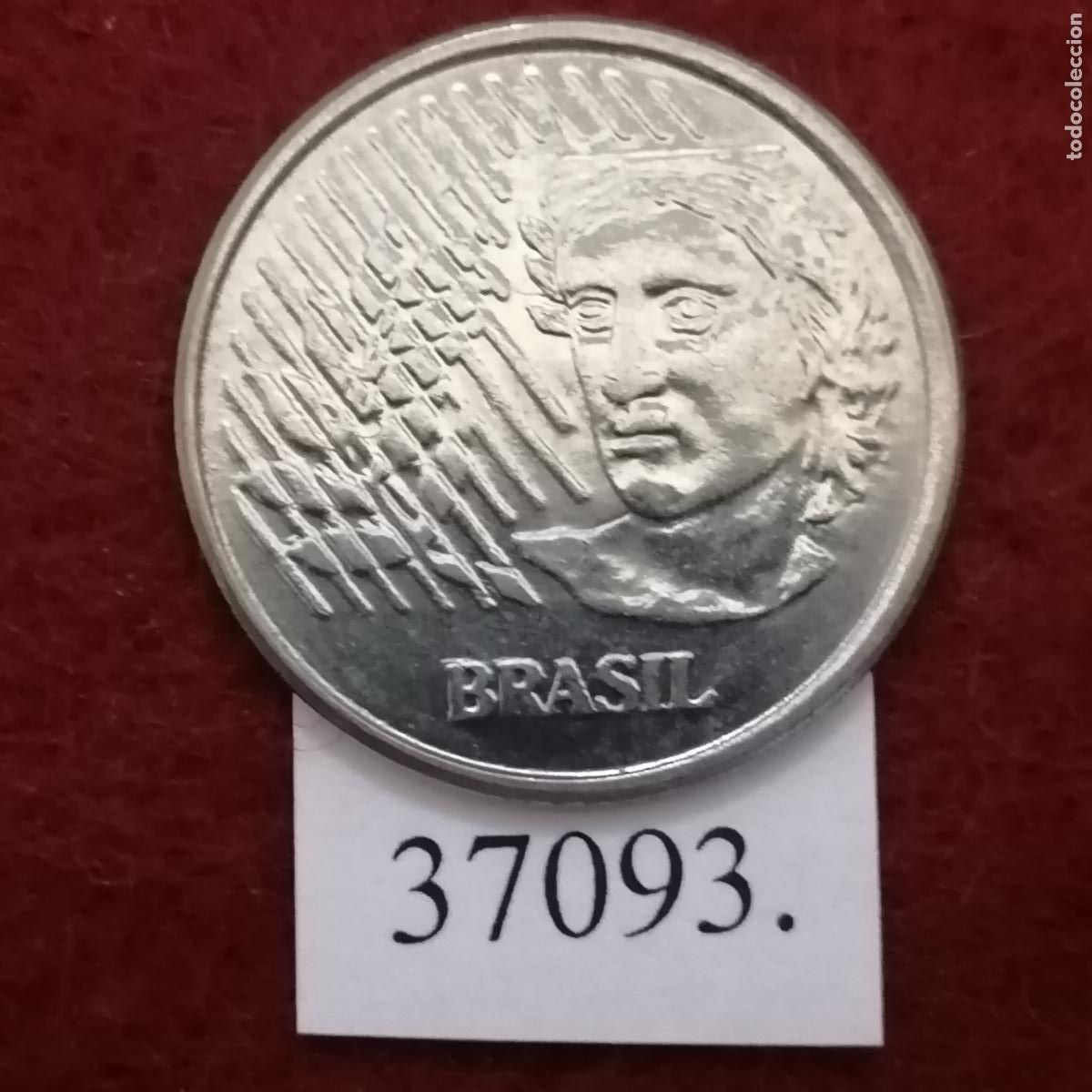 Monedas antiguas de Am&eacute;rica: Brasil 10 centimos 1996, centavos - Foto 1