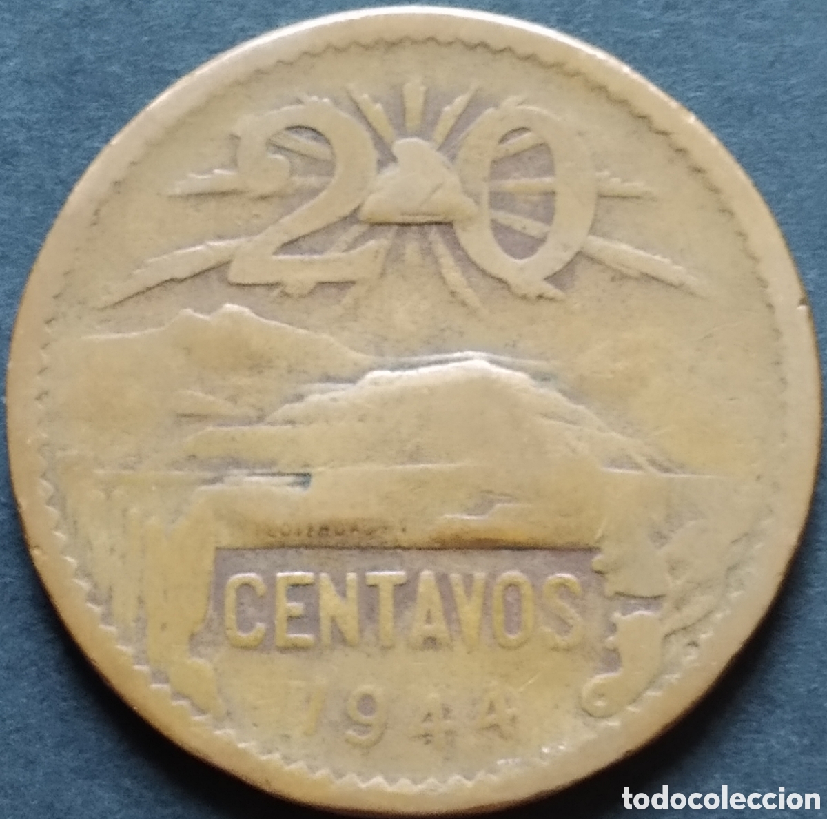 Monedas antiguas de Am&eacute;rica: MONEDA - MEXICO 20 CENTAVOS 1944 - Foto 1