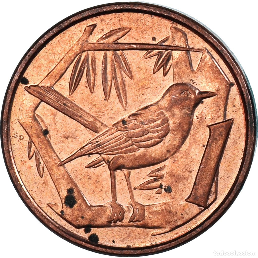 Monedas antiguas de Am&eacute;rica: [#1498018] Moneda, Islas Caim&aacute;n, Cent, 1992 - Foto 2