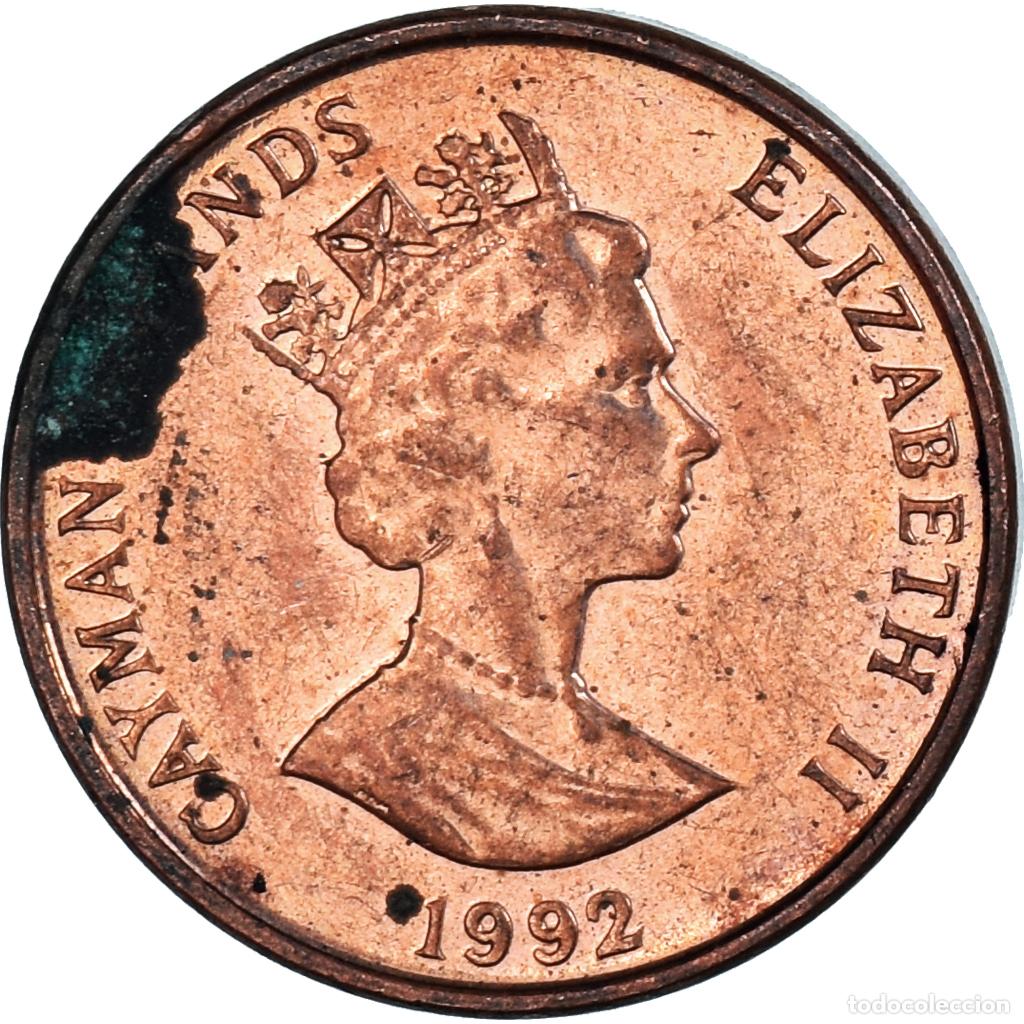 Monedas antiguas de Am&eacute;rica: [#1498018] Moneda, Islas Caim&aacute;n, Cent, 1992 - Foto 1