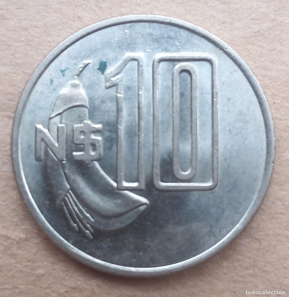 Monedas antiguas de Am&eacute;rica: URUGUAY - 10 PESOS 1981 BC - Foto 2