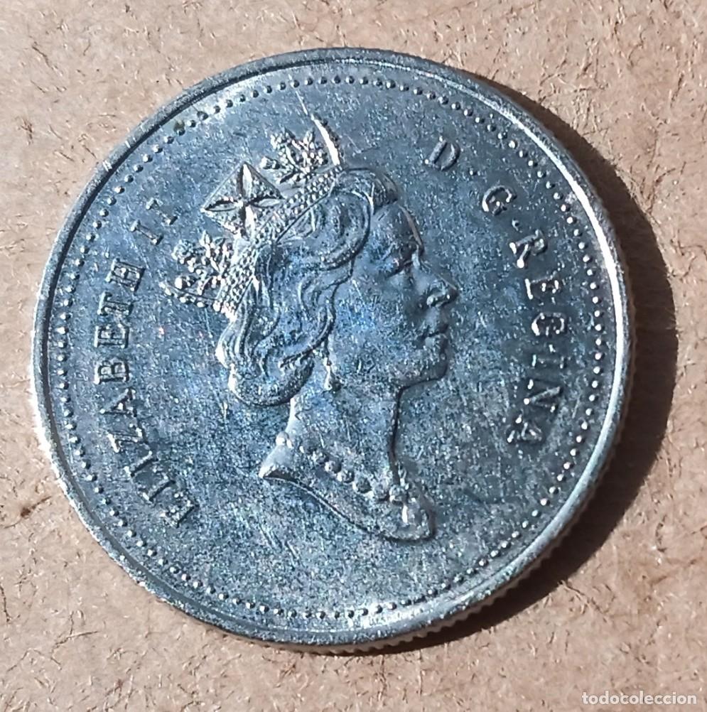 Monedas antiguas de Am&eacute;rica: CANADA - 25 CENTS 1993 BC - Foto 1