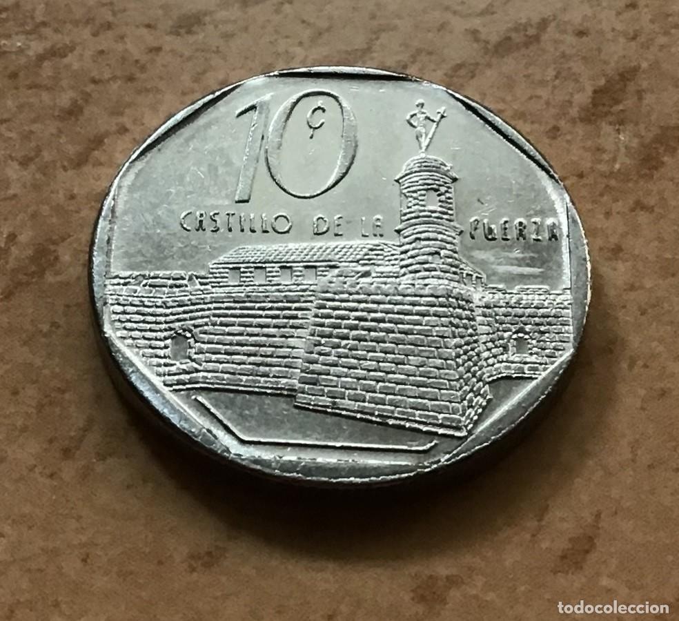 Monedas antiguas de Am&eacute;rica: 10 centavos de Cuba. A&ntilde;o 1996 - Foto 2