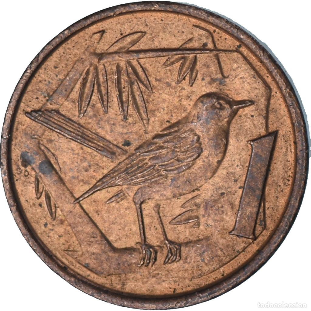 Monedas antiguas de Am&eacute;rica: [#1383203] Islas Caim&aacute;n, Cent, 1990 - Foto 2