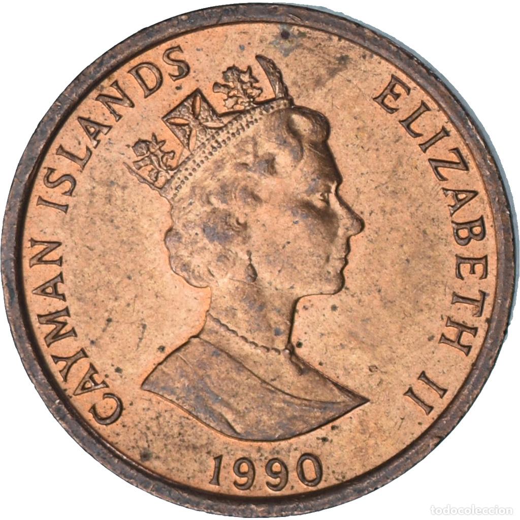 Monedas antiguas de Am&eacute;rica: [#1383203] Islas Caim&aacute;n, Cent, 1990 - Foto 1