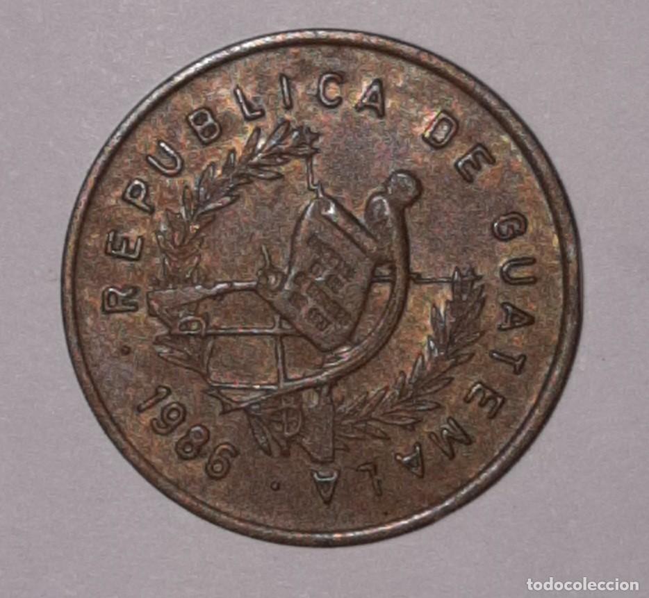 Monedas antiguas de Am&eacute;rica: Moneda - Guatemala - 1 centavo - 1986 - Foto 2