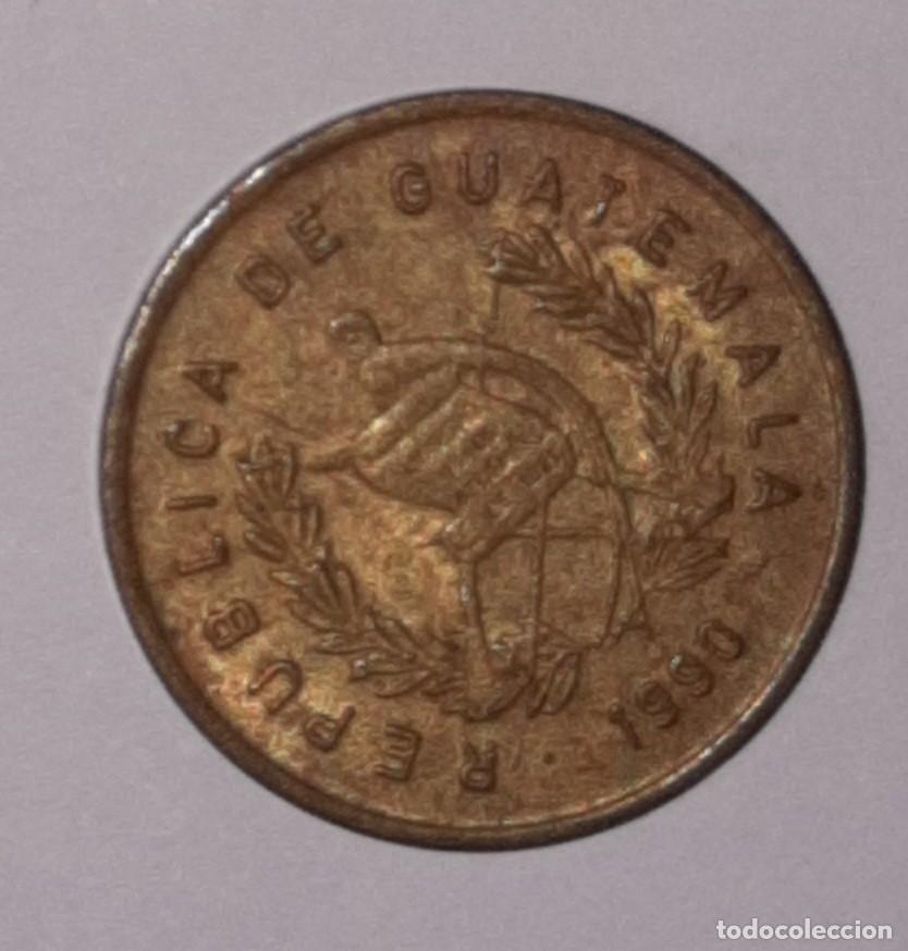 Monedas antiguas de Am&eacute;rica: Moneda - Guatemala - 1 centavo - 1990 - Foto 2