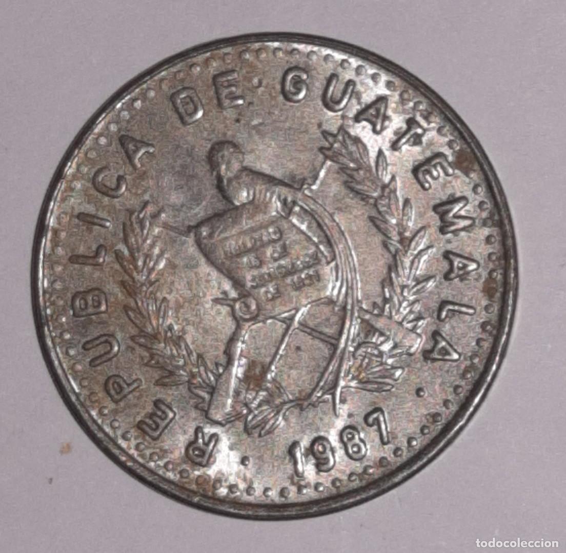 Monedas antiguas de Am&eacute;rica: Moneda - Guatemala - 2 centavos - 1987 - Foto 2