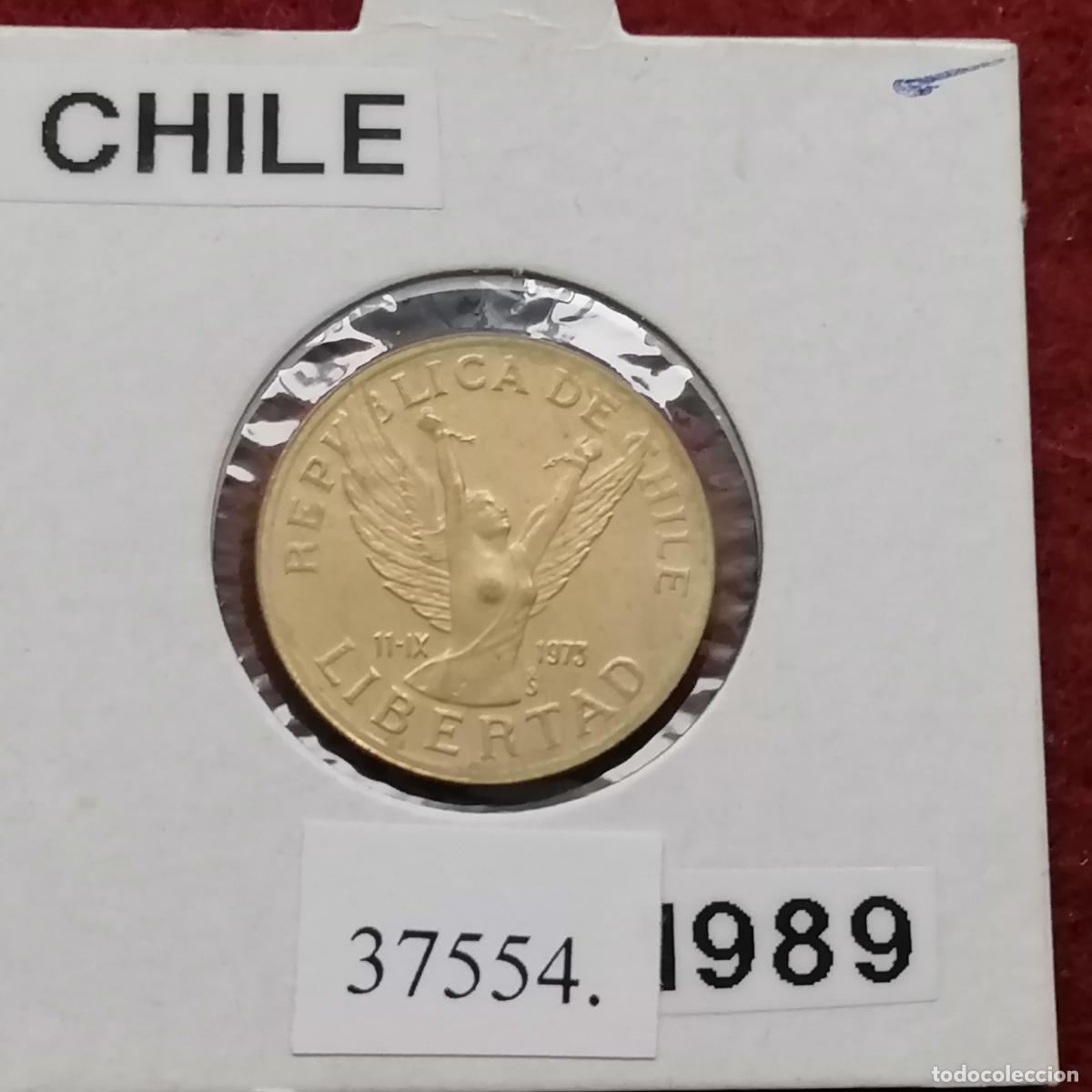 Monedas antiguas de Am&eacute;rica: Chile 10 pesos 1989 . - Foto 1