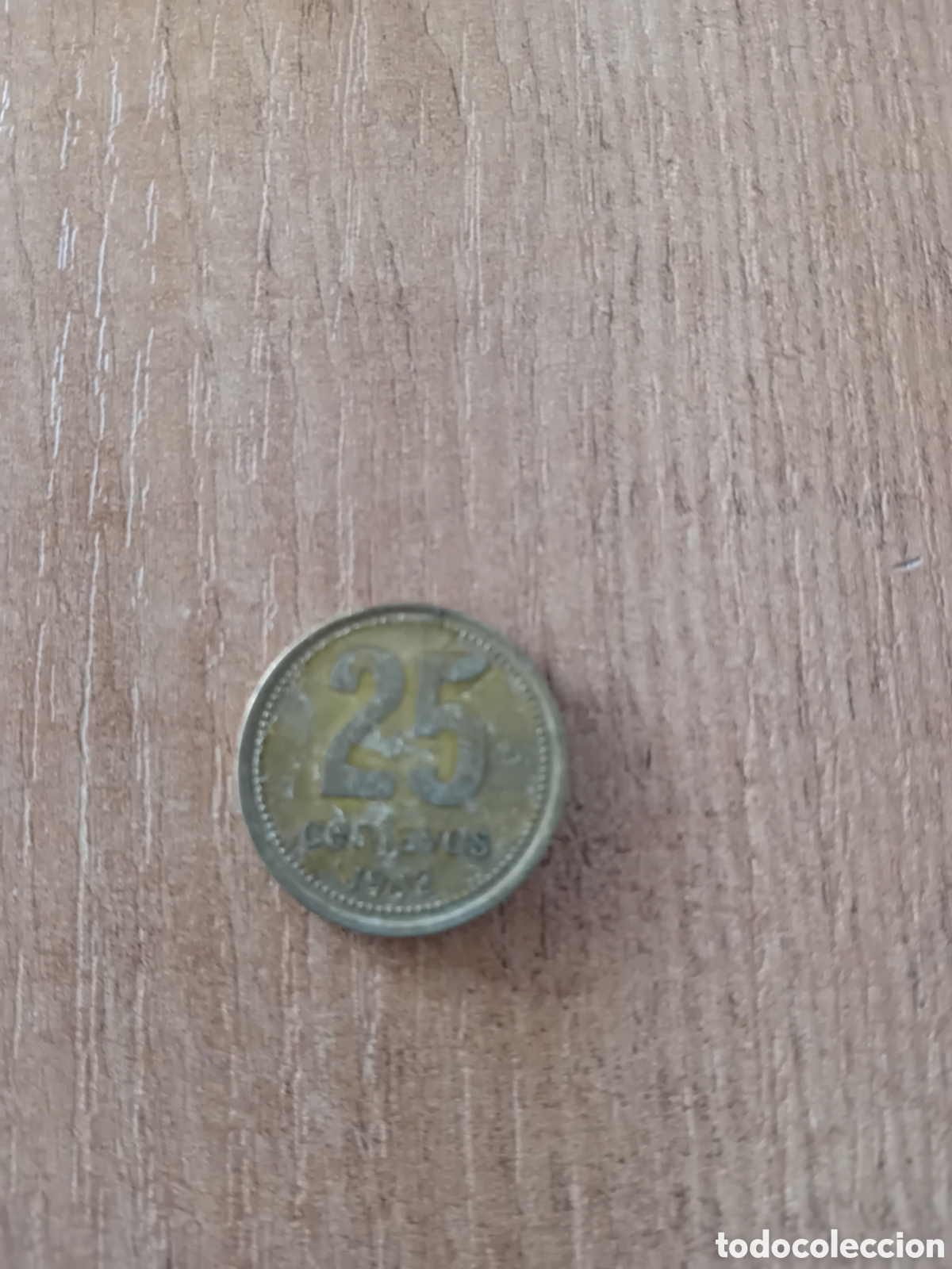 Monedas antiguas de Am&eacute;rica: Moneda 25 centavos 1992 Argentina - Foto 2