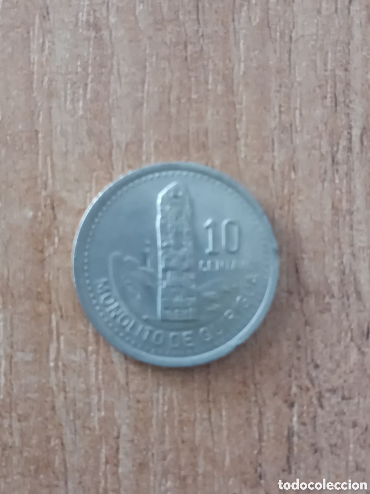 Monedas antiguas de Am&eacute;rica: Moneda 10 centavos 1996 Guatemala - Foto 2