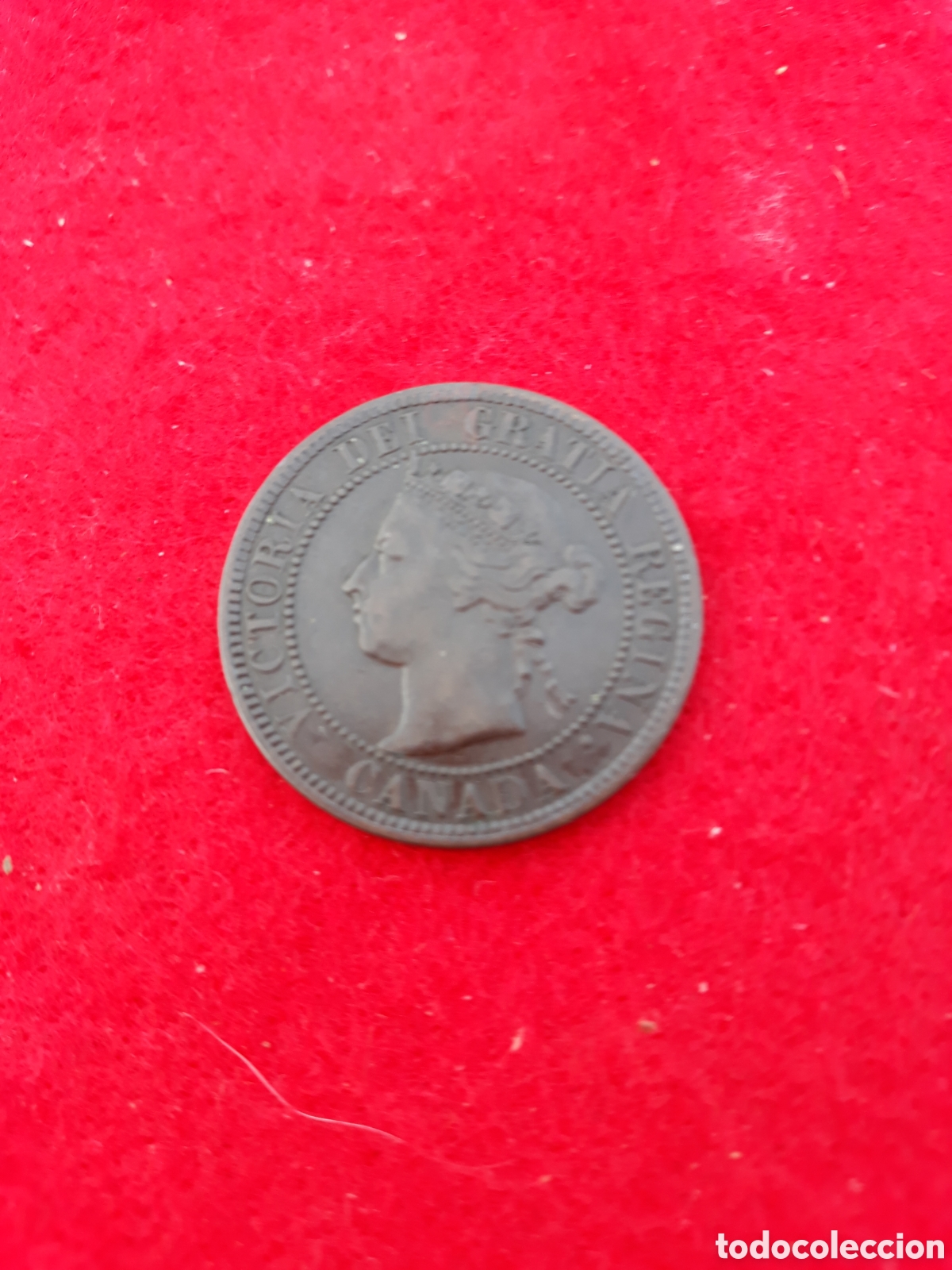 Monedas antiguas de Am&eacute;rica: One Cent 1900 Canada - Foto 2