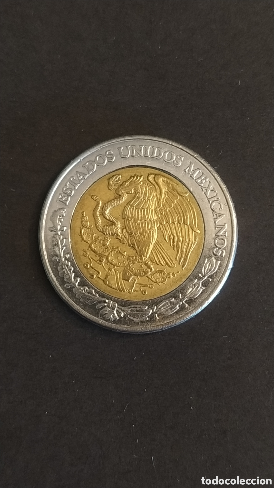 Monedas antiguas de Am&eacute;rica: Cinco pesos M&eacute;xico 1998 - Foto 1