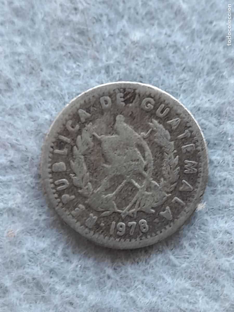Monedas antiguas de Am&eacute;rica: Guatemala. 5 Centavos. A&ntilde;o 1978. - Foto 2