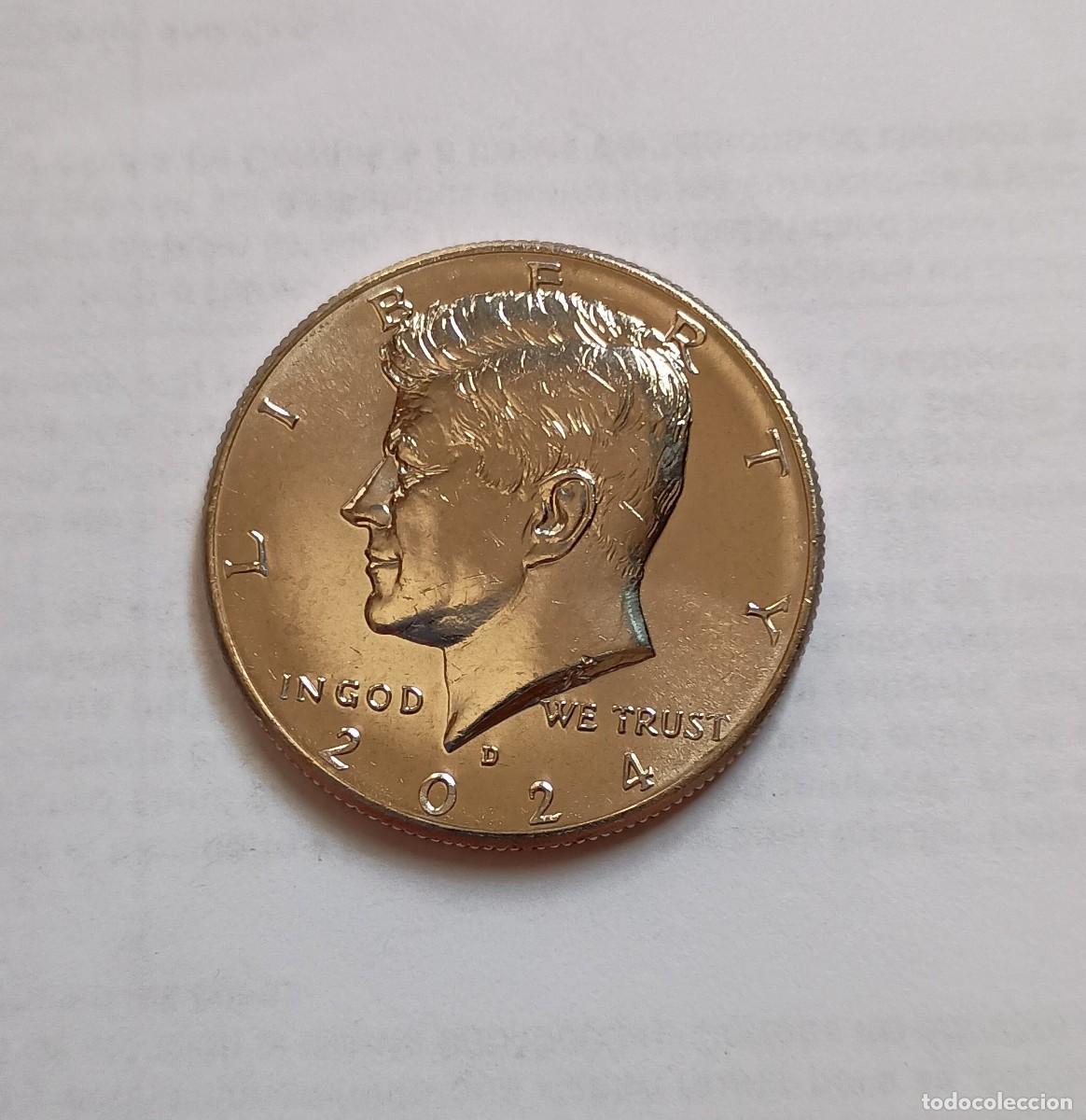 Monedas antiguas de Am&eacute;rica: Usa 1/2 dolar 2024 D - Foto 1