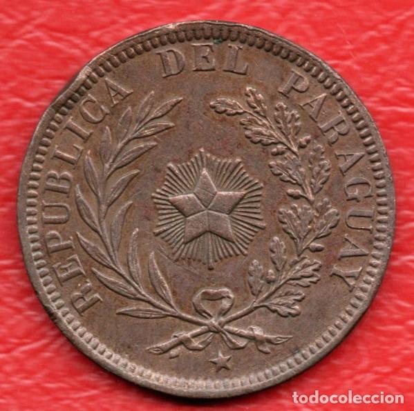 Monedas antiguas de Am&eacute;rica: PARAGUAY - 4 CENTESIMOS 1870 - Foto 1
