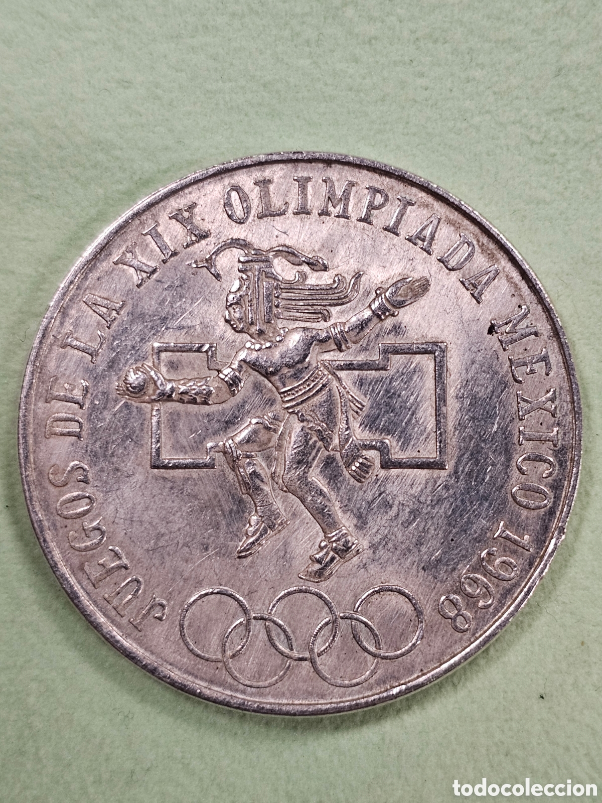 Monedas antiguas de Am&eacute;rica: Moneda 25 pesos 1968 - Foto 1