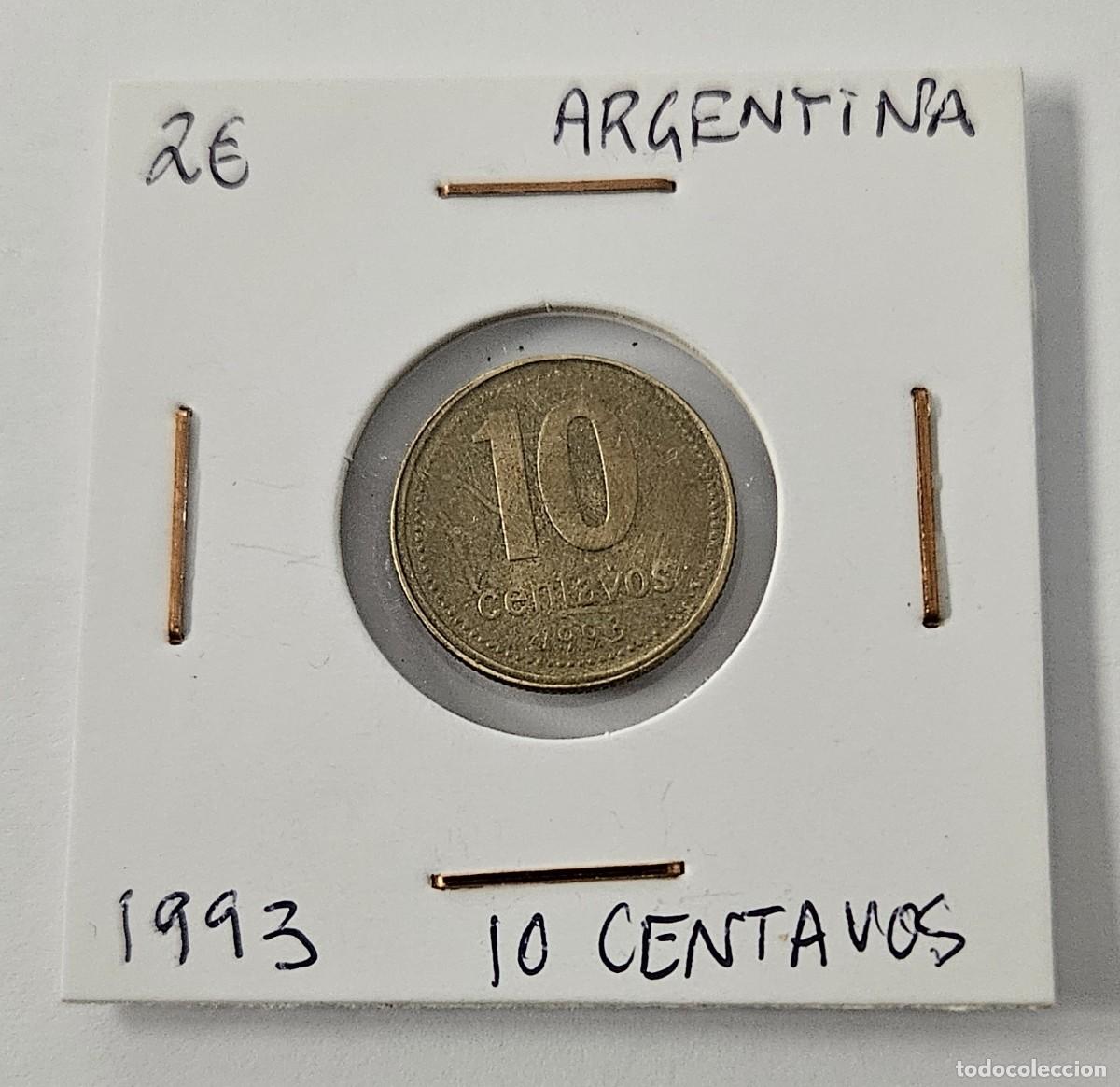 Monedas antiguas de Am&eacute;rica: MONEDA DE ARGENTINA 1993 &rdquo;10 CENTAVOS&rdquo; - Foto 1