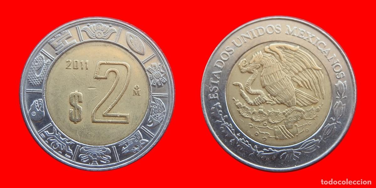 Monedas antiguas de Am&eacute;rica: 2 PESOS 2011 MEXICO-111086 - Foto 1