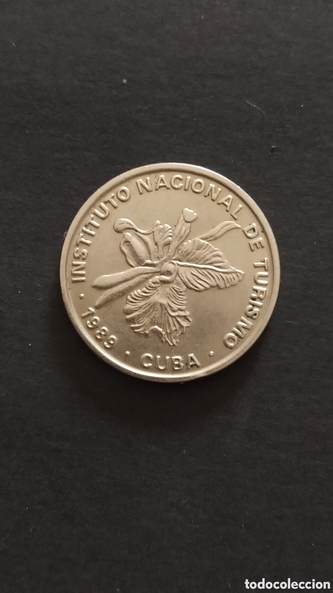 Monedas antiguas de Am&eacute;rica: 25 Cts Cuba 1989 EBC - Foto 2