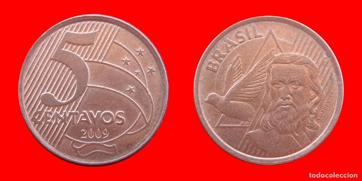 Monedas antiguas de Am&eacute;rica: 5 CENTAVOS 2009 BRASIL-111392 - Foto 1