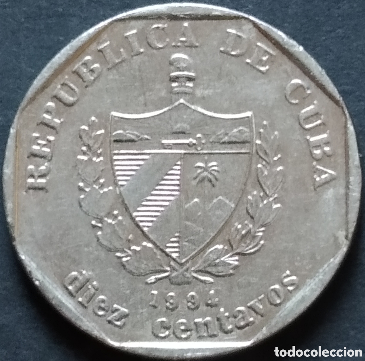 Monedas antiguas de Am&eacute;rica: MONEDA - CUBA 10 CENTAVOS 1994 - Foto 2
