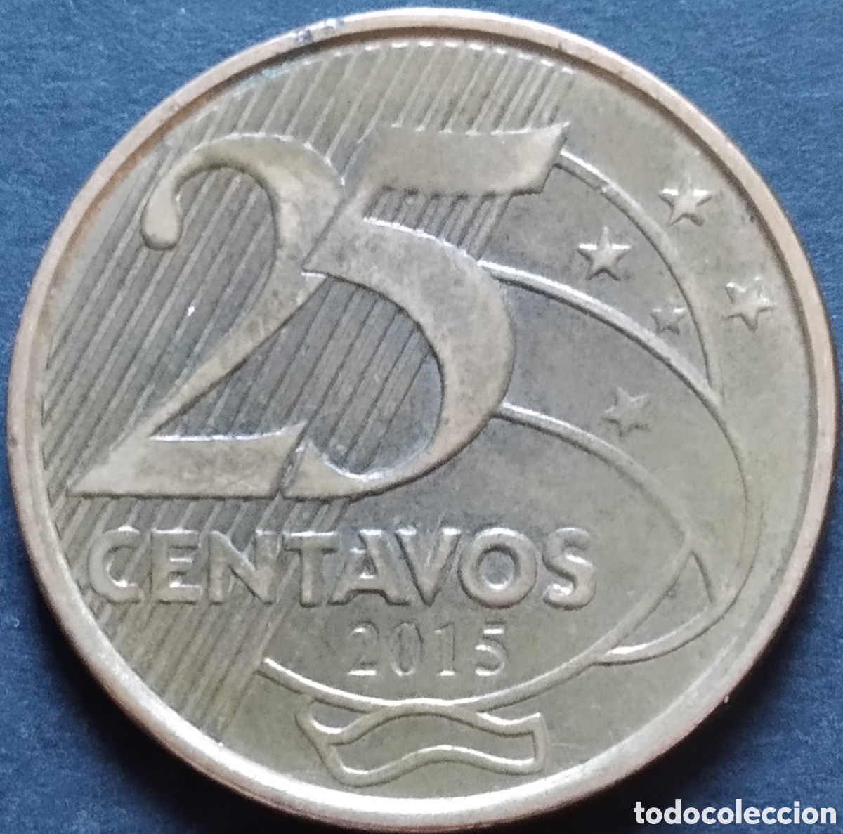 Monedas antiguas de Am&eacute;rica: MONEDA - BRASIL 25 CENTAVOS 2015 - Foto 1