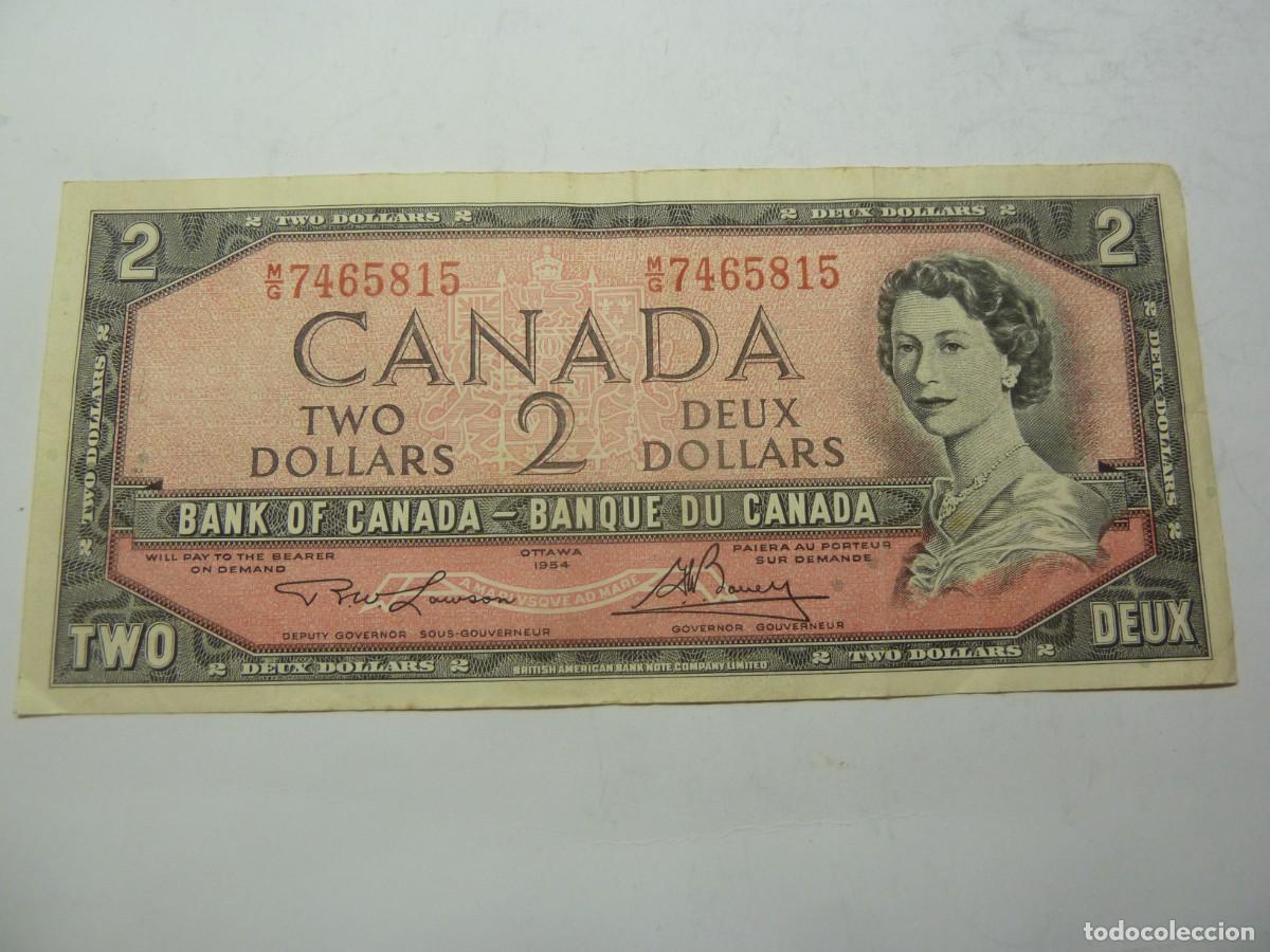 Monedas antiguas de Am&eacute;rica: CANADA 2 DOLARES 1954 B/C - Foto 1