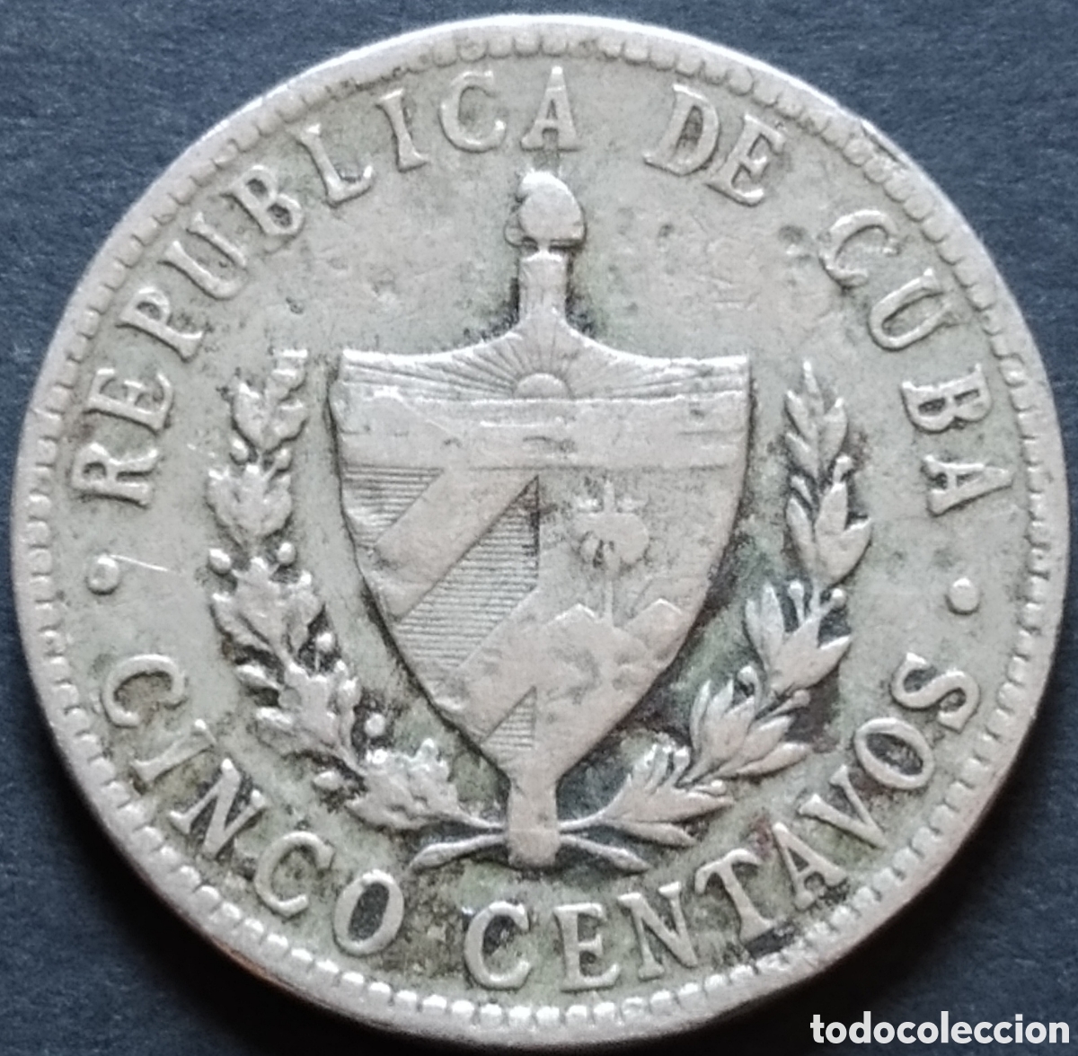 Monedas antiguas de Am&eacute;rica: MONEDA - CUBA 5 CENTAVOS 1946 - Foto 2