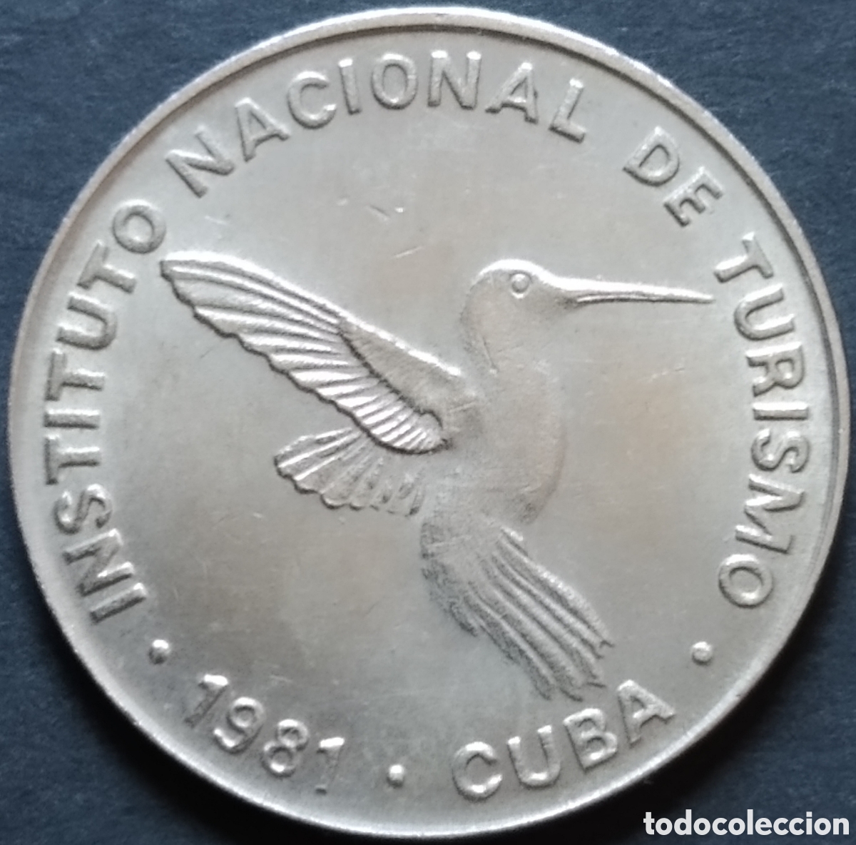 Monedas antiguas de Am&eacute;rica: MONEDA - CUBA 10 CENTAVOS 1981 (INTUR) - Foto 2