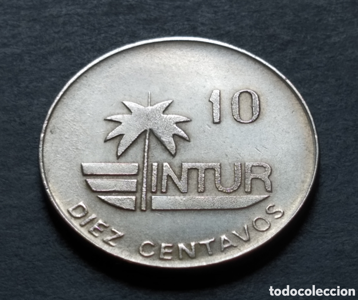 Monedas antiguas de Am&eacute;rica: MONEDA - CUBA 10 CENTAVOS 1981 (INTUR) - Foto 3