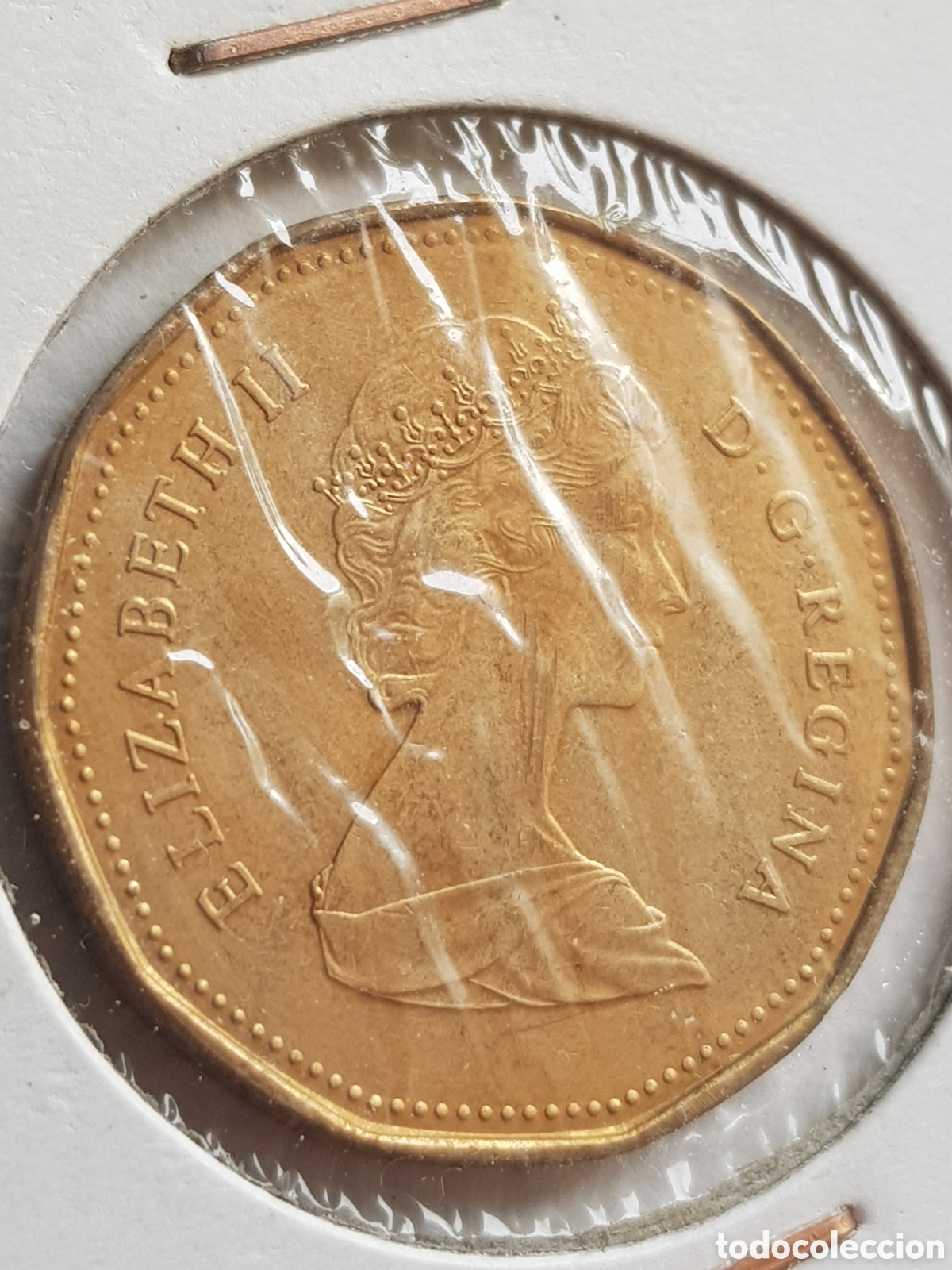 Monedas antiguas de Am&eacute;rica: 1 Dolar 1989 Canad&aacute; Dollar - Foto 4