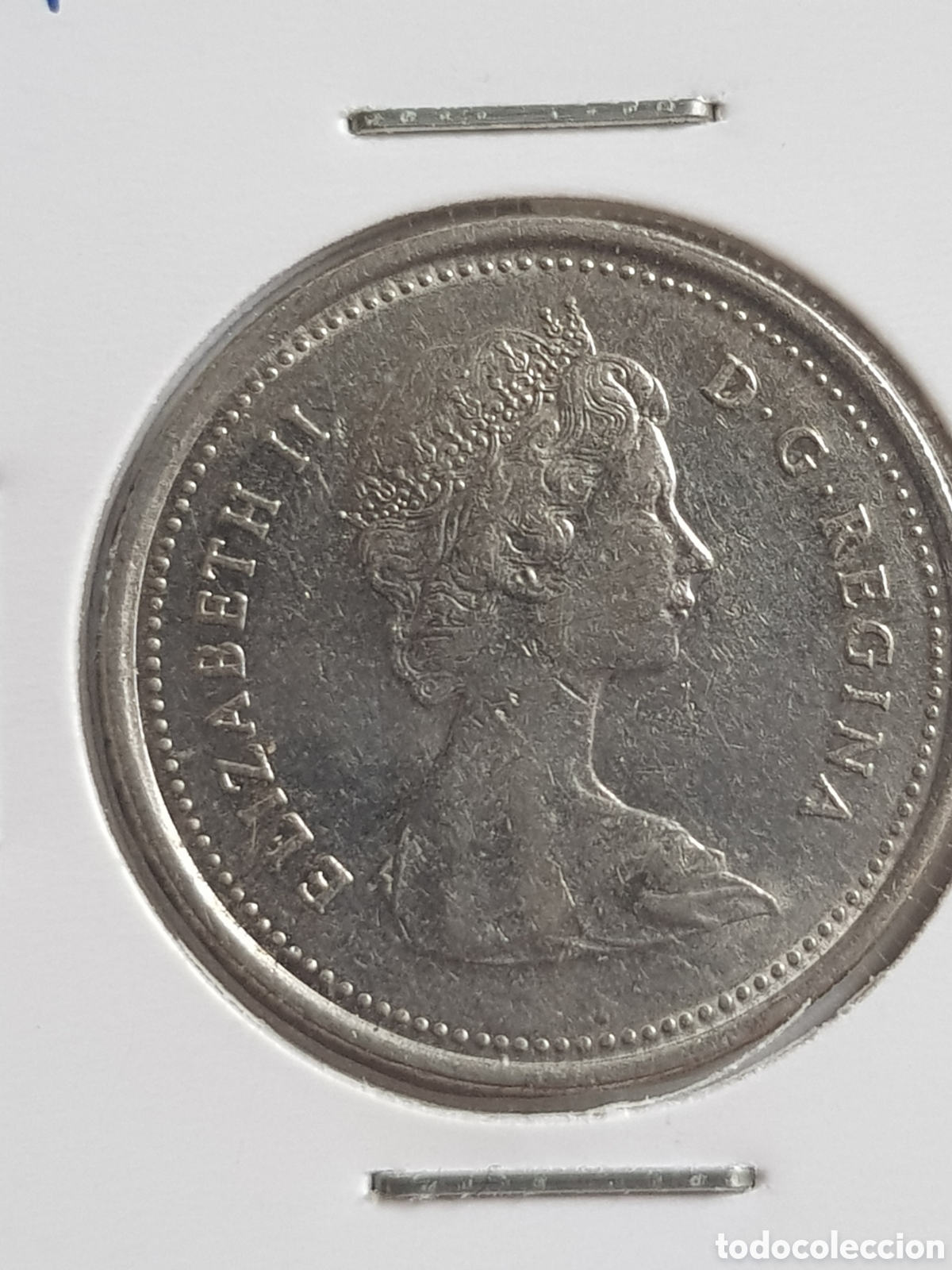 Monedas antiguas de Am&eacute;rica: 25 cents 1984 Canad&aacute; Dollar - Foto 1