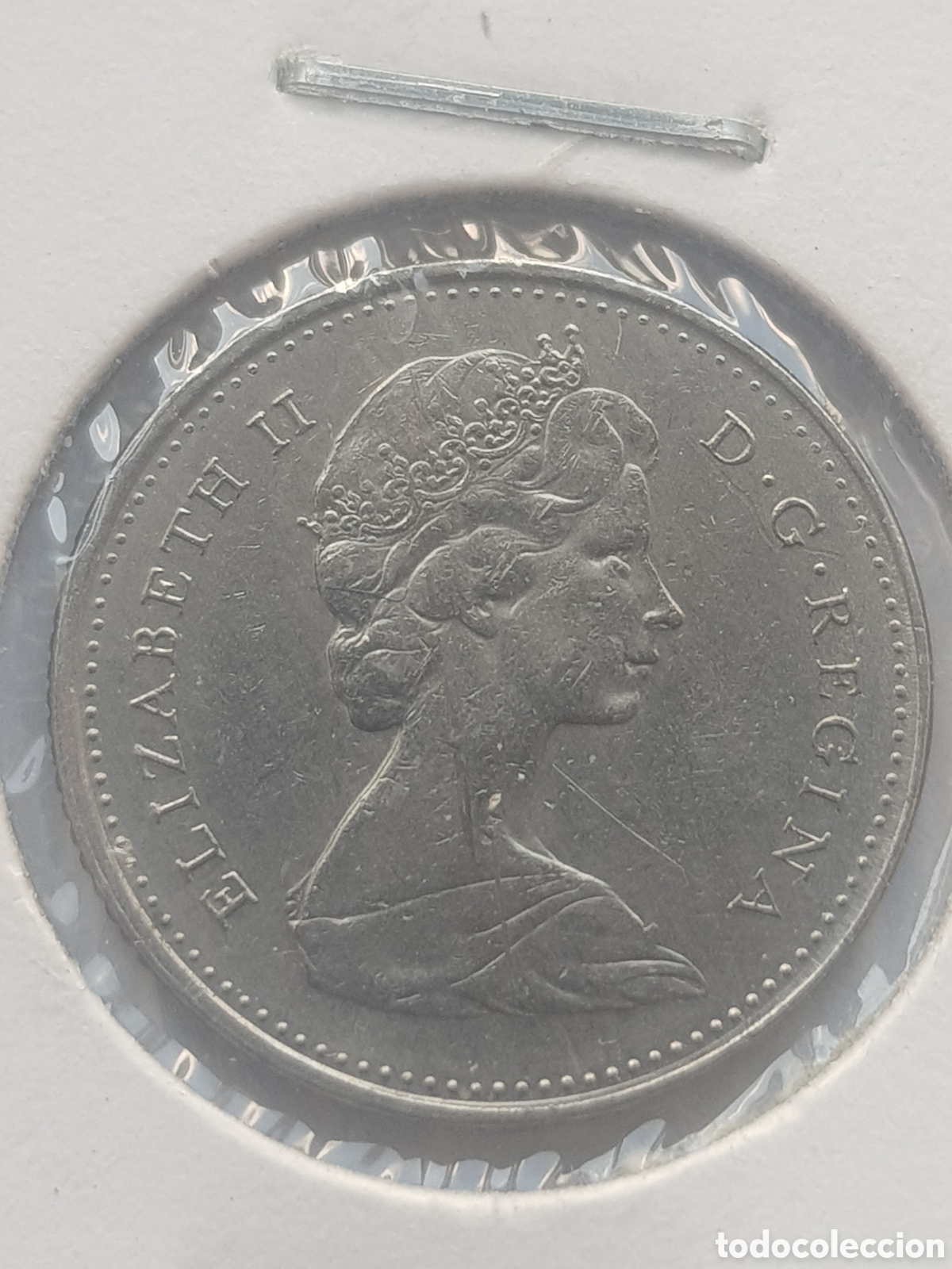 Monedas antiguas de Am&eacute;rica: 10 cents 1973 Canad&aacute; Dollar - Foto 1