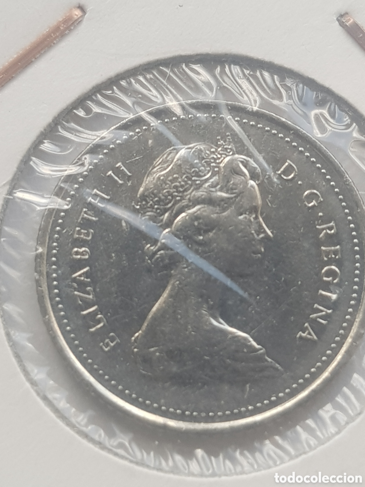 Monedas antiguas de Am&eacute;rica: 10 cents 1979 Canad&aacute; Dollar - Foto 1