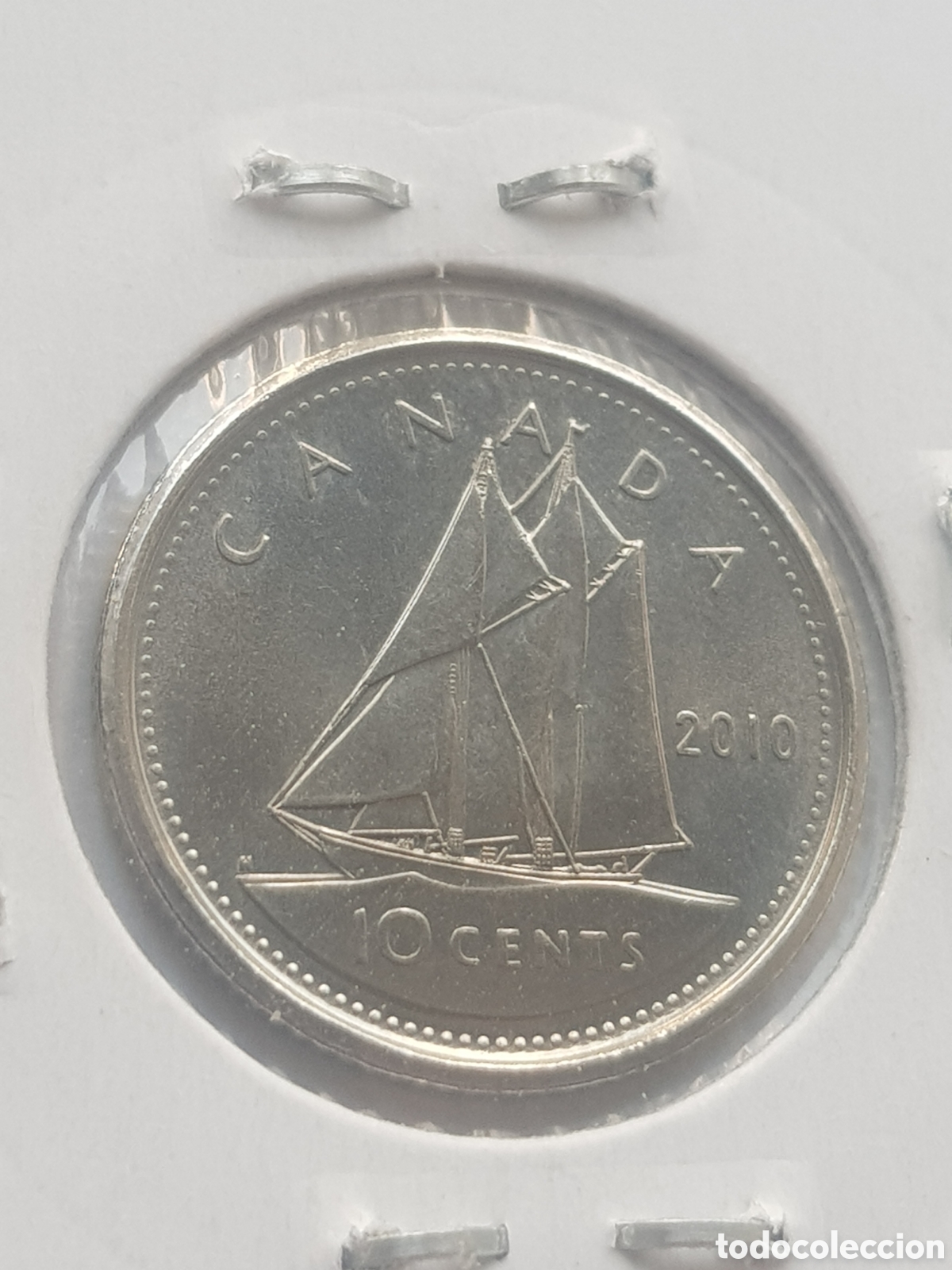 Monedas antiguas de Am&eacute;rica: 10 cents 2010 Canad&aacute; Dollar - Foto 4