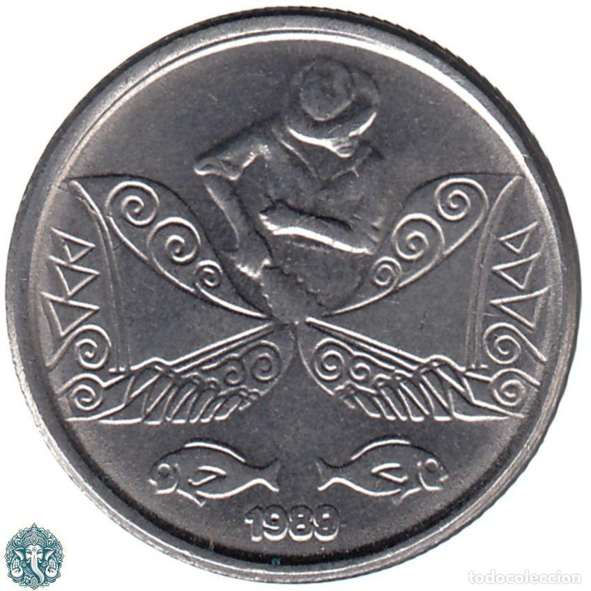 Monedas antiguas de Am&eacute;rica: BRASIL 5 Centavos 1989 KM#612 - Foto 1