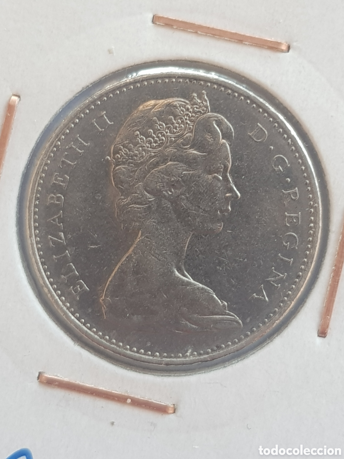 Monedas antiguas de Am&eacute;rica: 5 cents 1978 Canad&aacute; Dollar - Foto 1