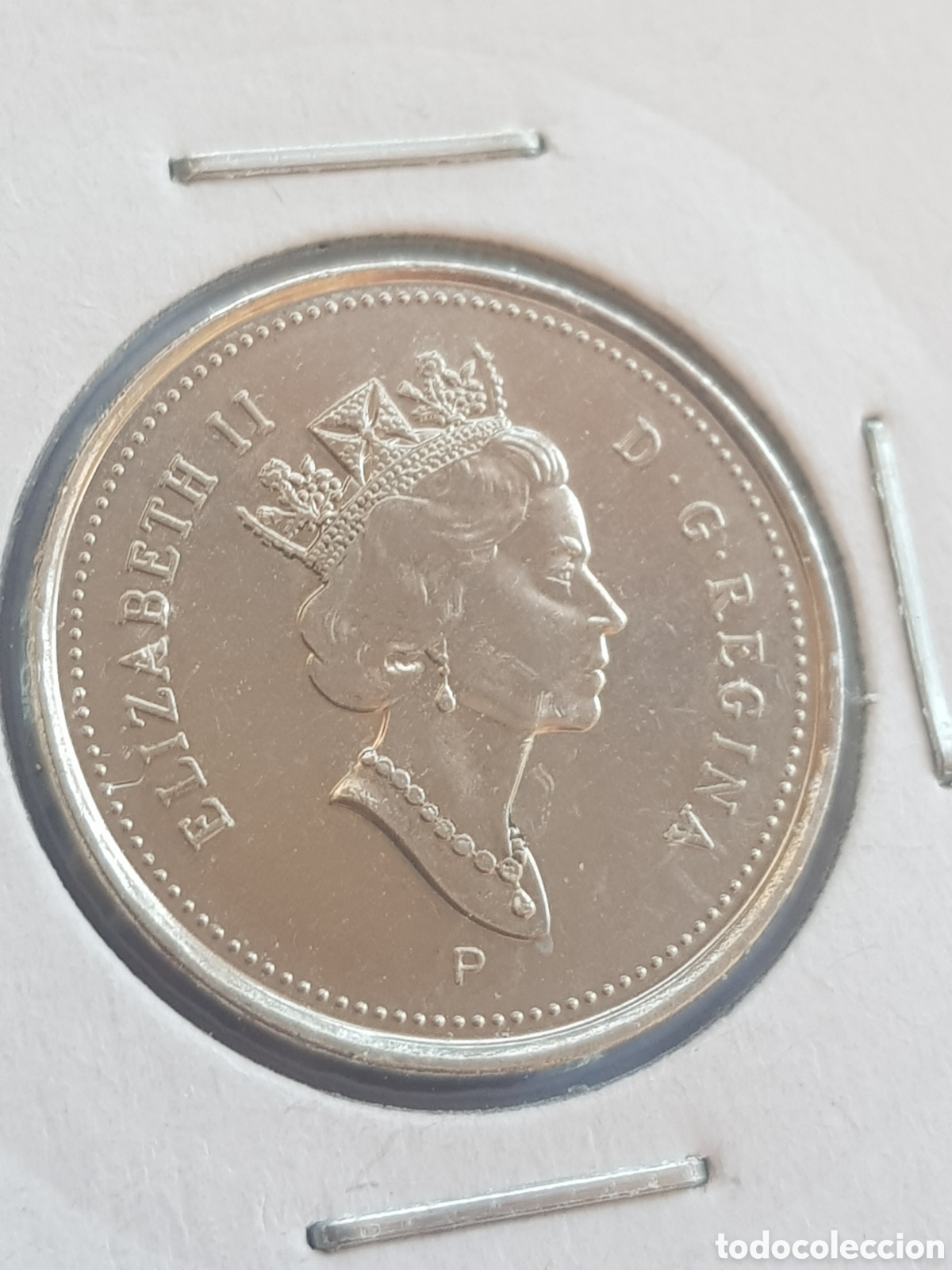 Monedas antiguas de Am&eacute;rica: 5 cents 2001 Canad&aacute; Dollar - Foto 2