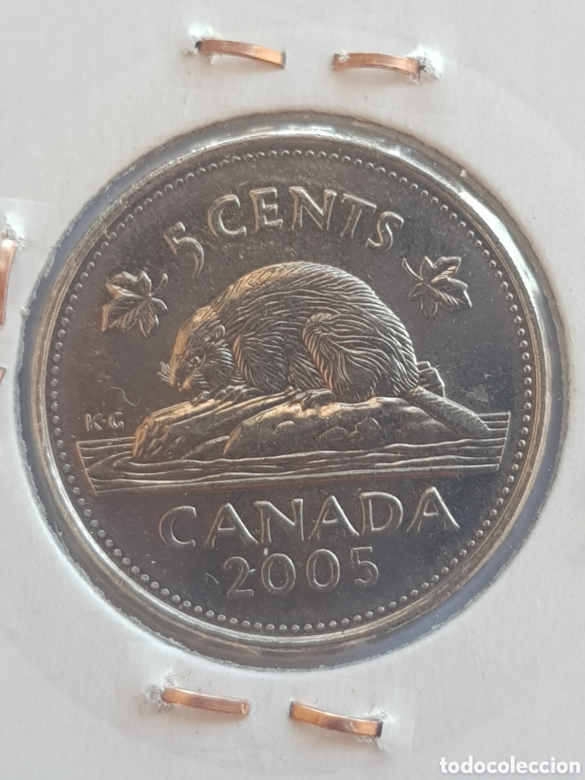 Monedas antiguas de Am&eacute;rica: 5 cents 2005 Canad&aacute; Dollar - Foto 3