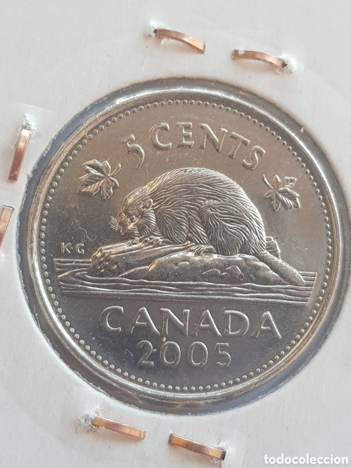 Monedas antiguas de Am&eacute;rica: 5 cents 2005 Canad&aacute; Dollar - Foto 4