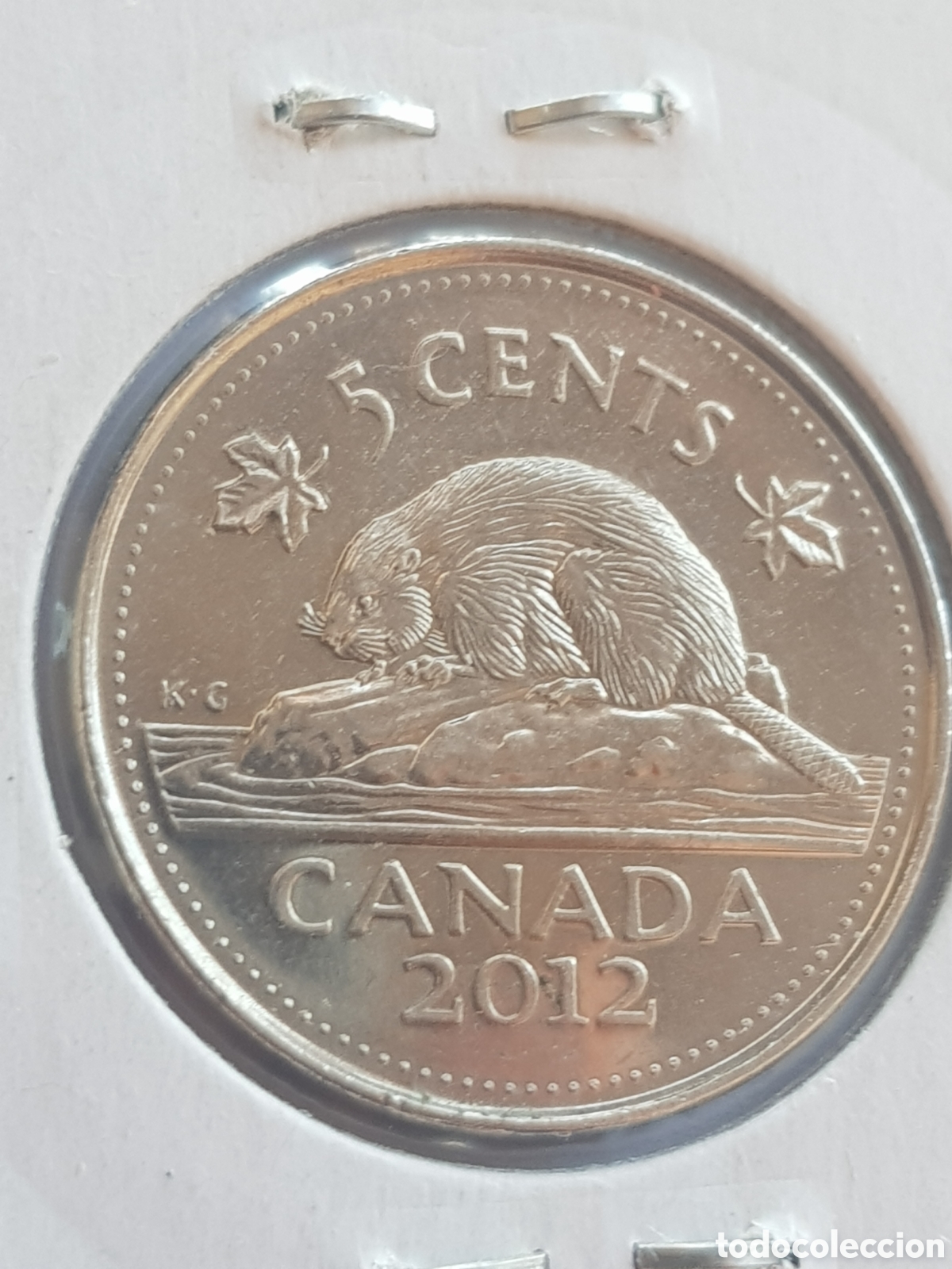 Monedas antiguas de Am&eacute;rica: 5 cents 2012 Canad&aacute; Dollar - Foto 4