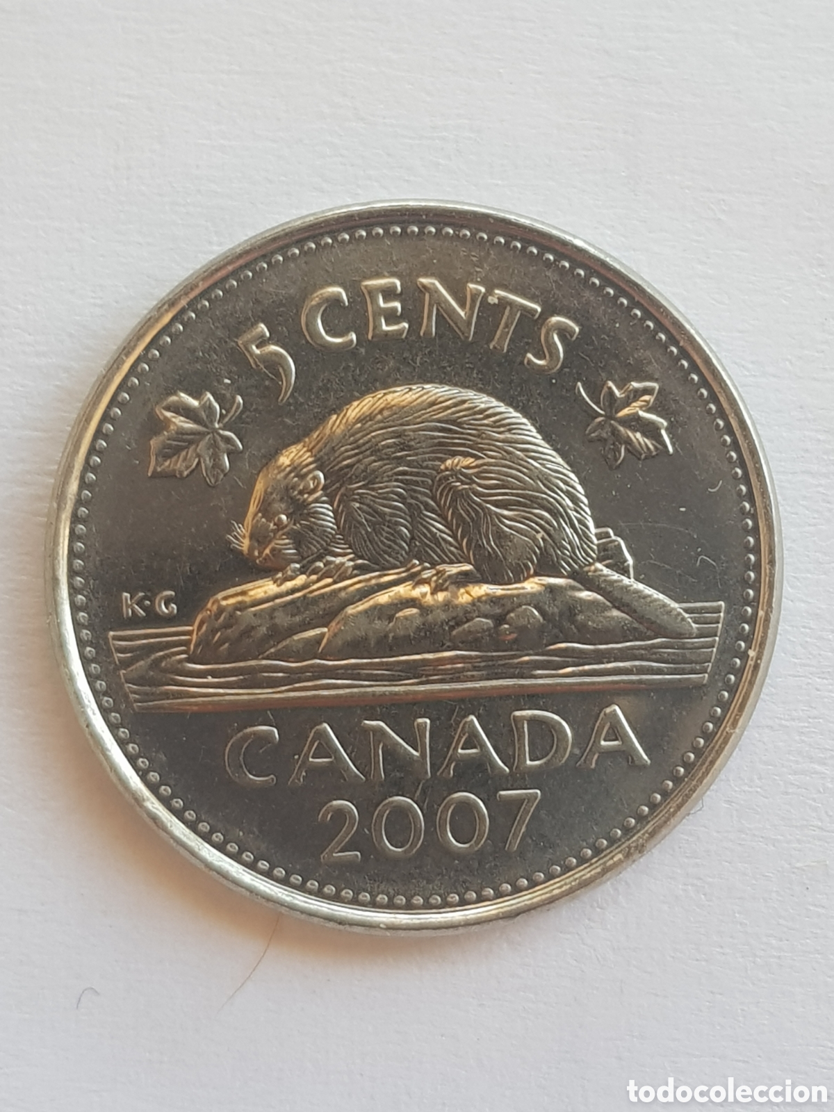 Monedas antiguas de Am&eacute;rica: 5 cents 2007 Canad&aacute; Dollar - Foto 1