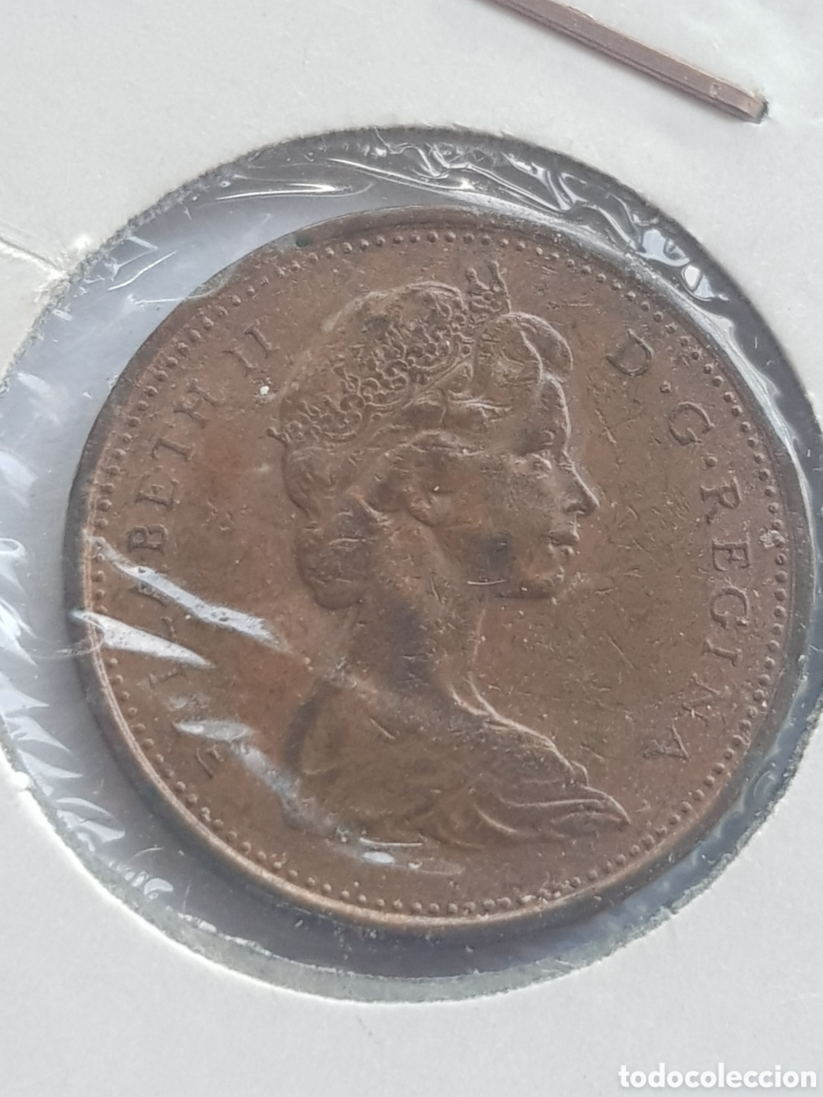Monedas antiguas de Am&eacute;rica: 1 cent 1968 Canad&aacute; Dollar - Foto 1