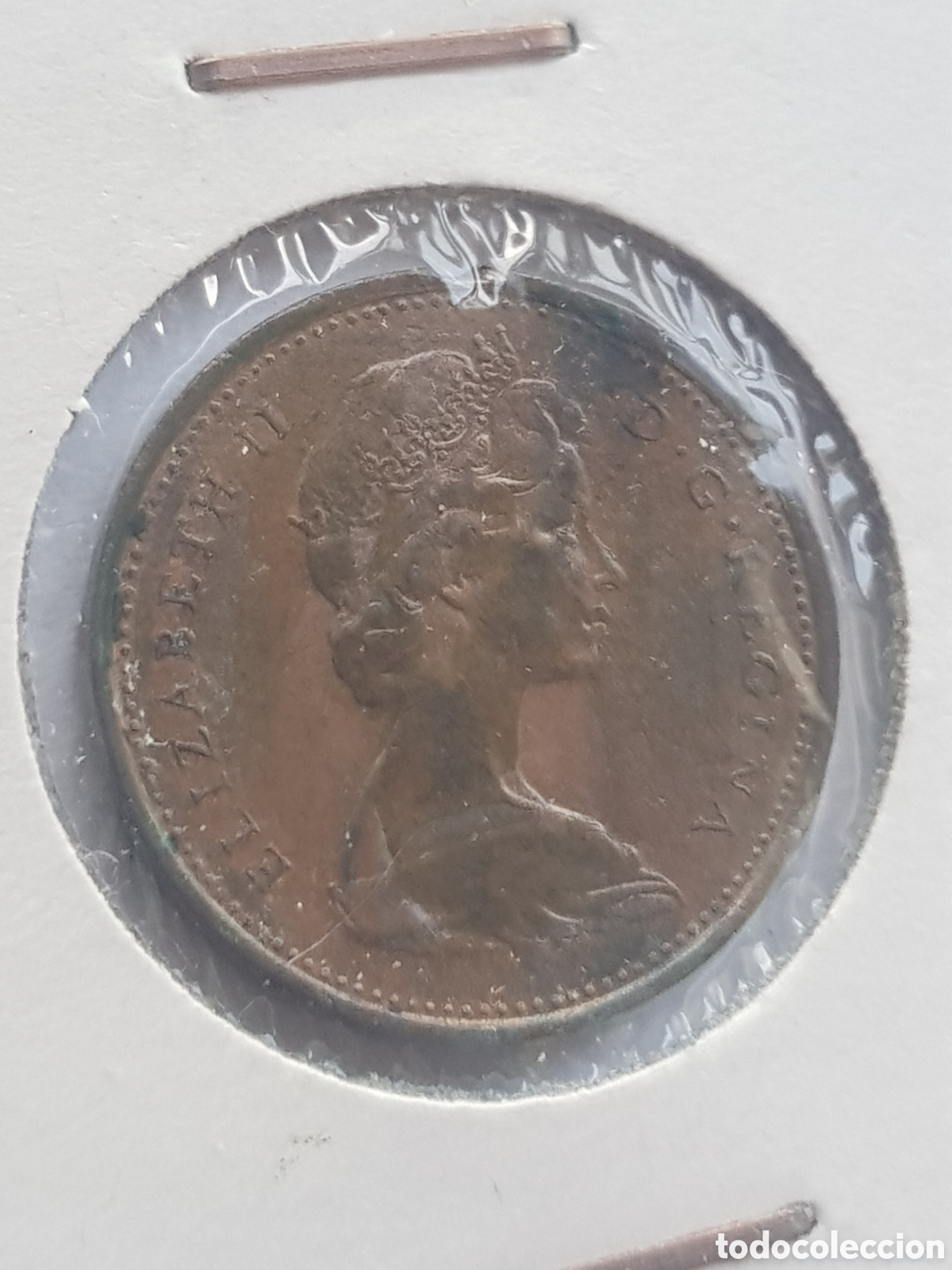 Monedas antiguas de Am&eacute;rica: 1 cent 1969 Canad&aacute; Dollar - Foto 2